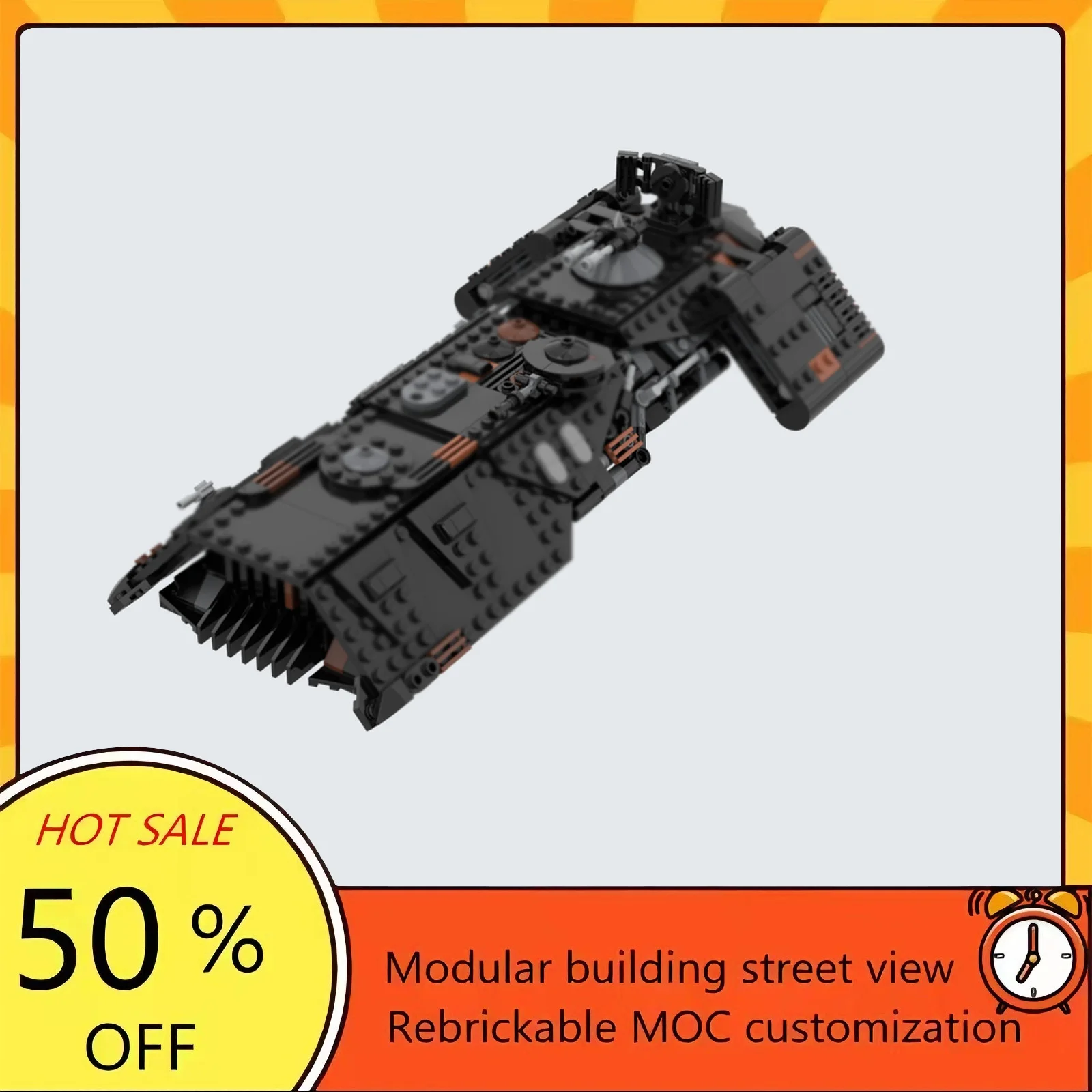 

511PCS Popular Space War Movie Model MOC Building Bricks Spaceship Modular Technology Gifts Holiday Assemble Children Toy Suit