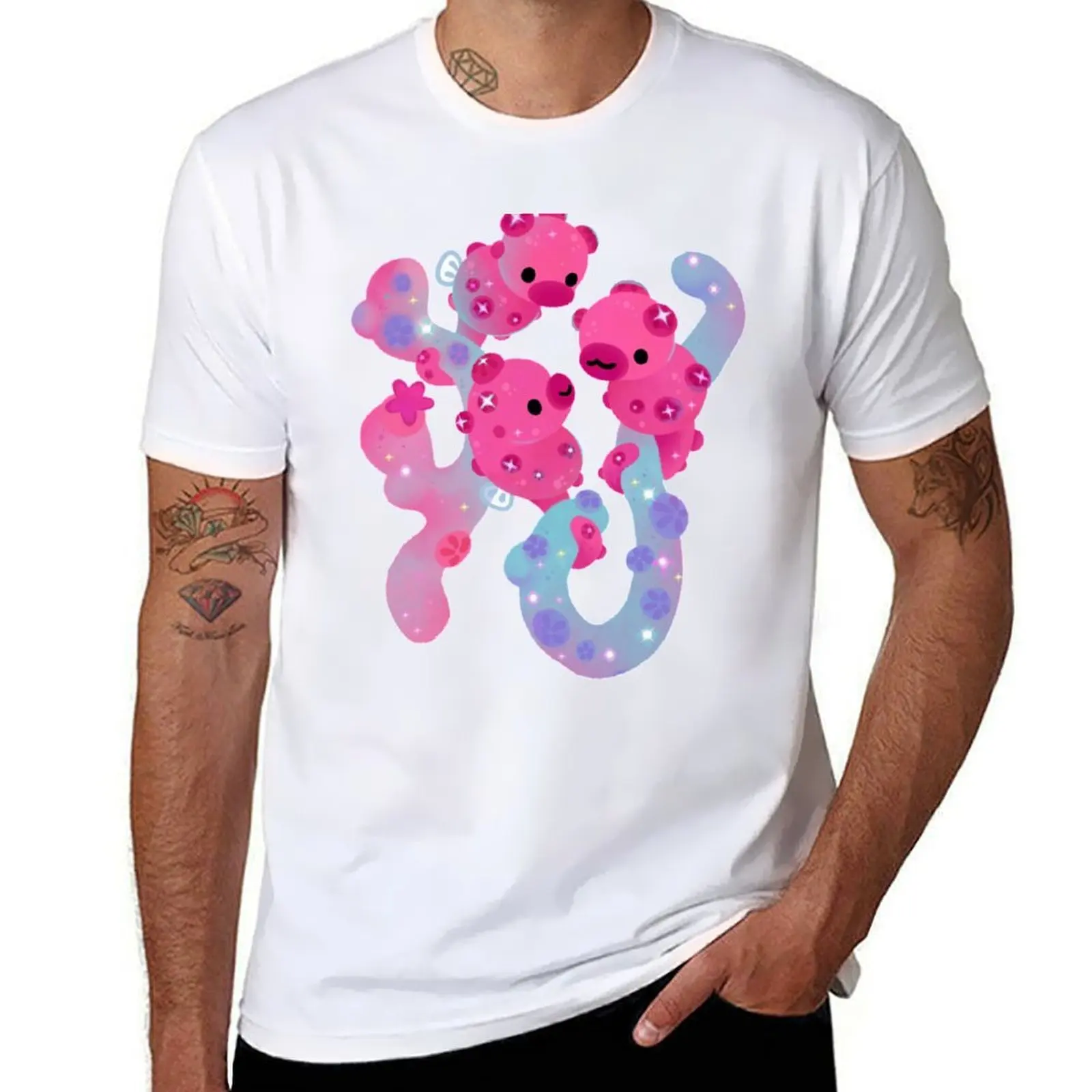 

Pygmy seahorse T-Shirt anime t shirts oversize man graphic t shirt T-Shirt