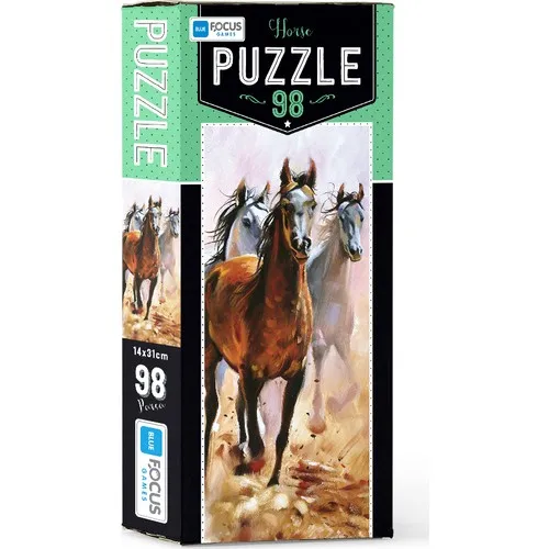 Blue Focus 98 Piece Puzzle Horse