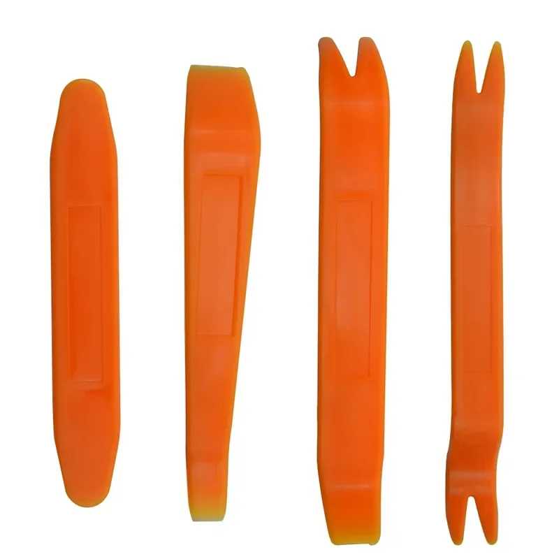 1-12pcs Professional 4Pcs Automobile Audio Door Clip Panel Trim Dash Auto Radio Removal Pry Tool Set Car Panel Removal Tools
