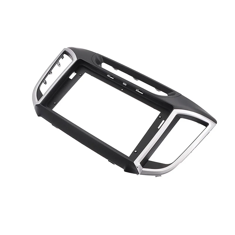 Car Radio Fascia For Hyundai Creta IX25 2015 2016 2017 2018 2019 Auto Stereo Head Unit Install Dash Panel Frame Kit view 3