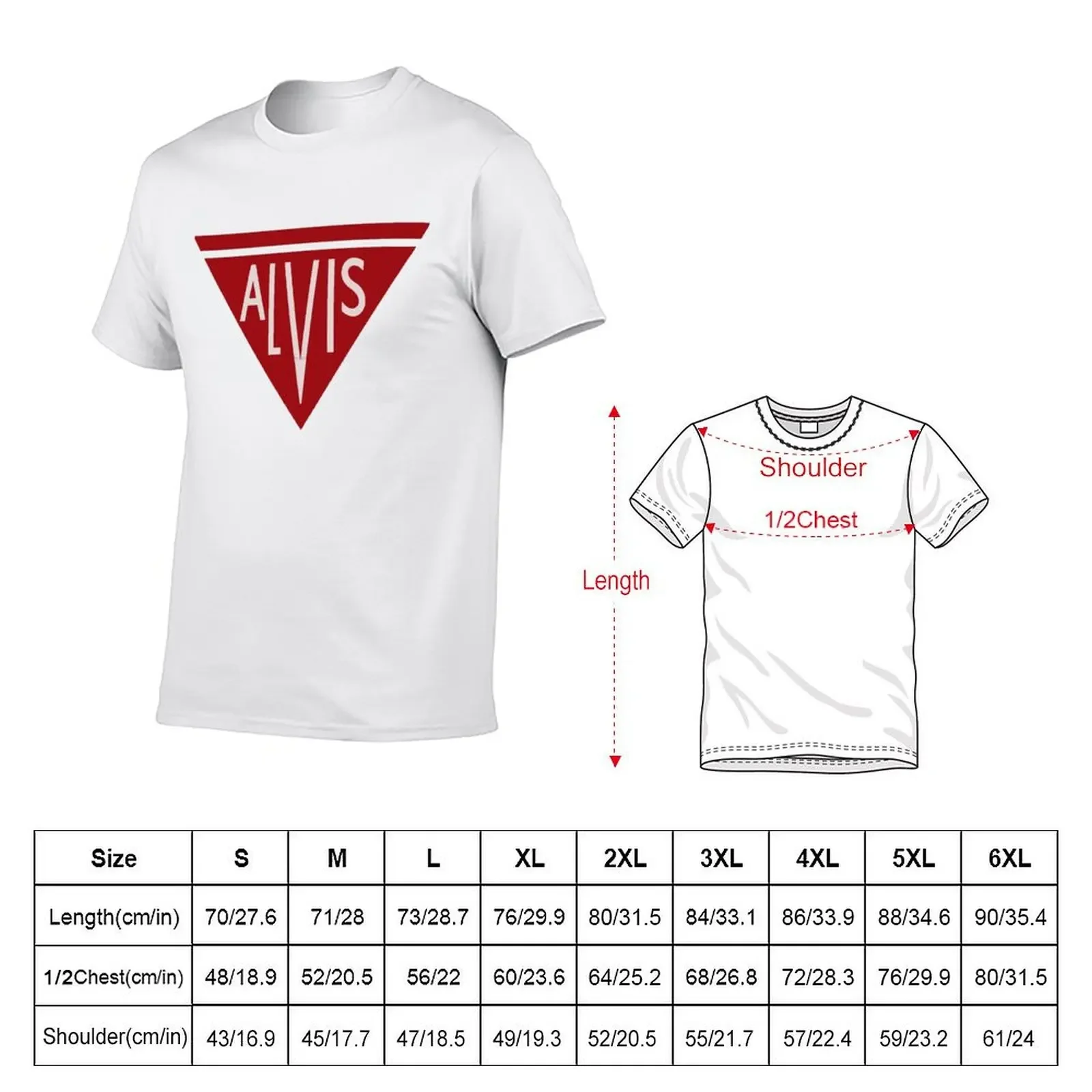 Alvis automobiles T-Shirt Aesthetic clothing graphics t shirts for men