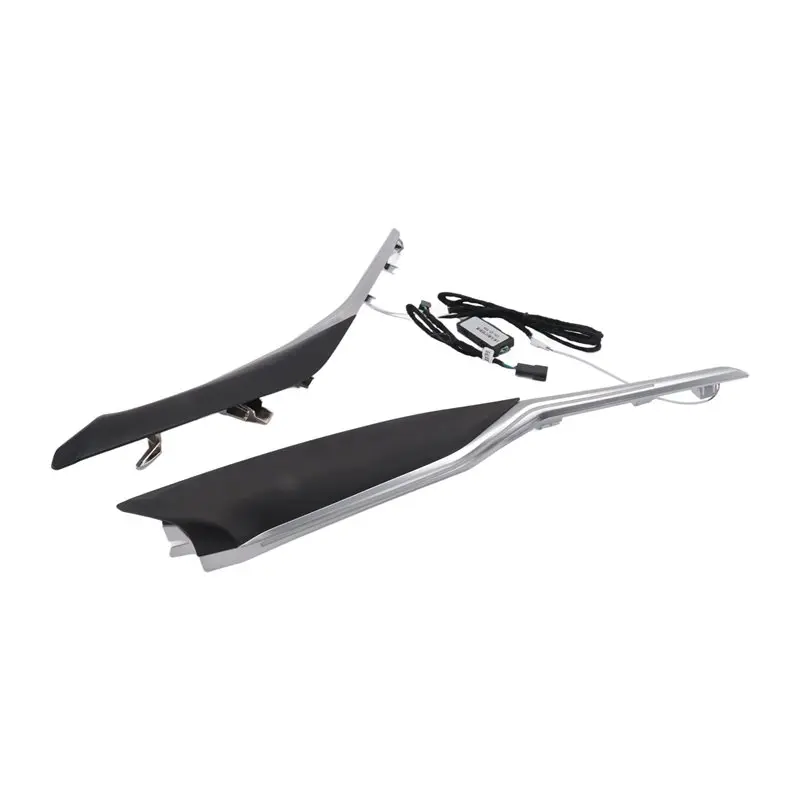 

For BMW 3/4 Series G20 G22 G28 Car Center Console Saddle Light Ambient Lighting Interior Moldings Black