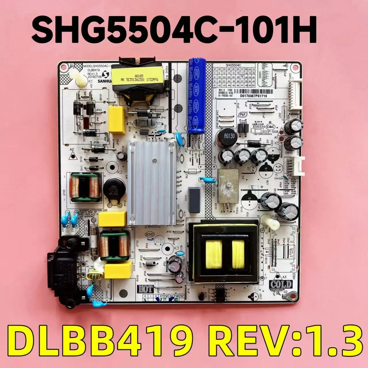 

Новая оригинальная плата питания SHG5504C-101H для TCL Toshiba 49U3600C 49L2600C 55L26CMC
