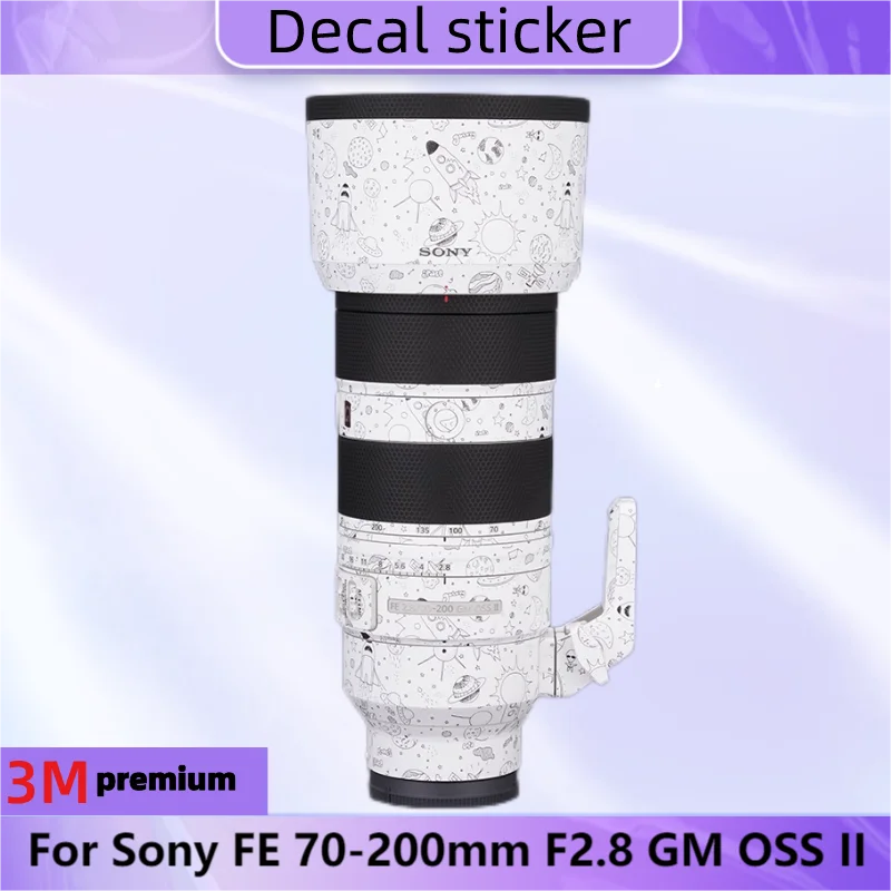 

For Sony FE 70-200mm F2.8 GM OSS II Decal Skin Camera Lens Sticker Vinyl Wrap Film Coat SEL70200GM2 70-200 2.8 70-200II II