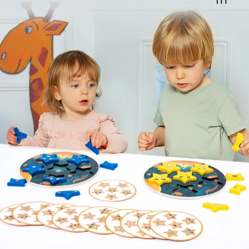 Emotion Matching Toy for Children Improve Cognitive Development Educational Toy