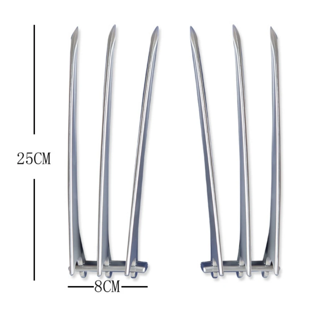 Cosplay Adult X Men Wolverine Wolf Claws Superhero Wolverine Claws Hard Logan Blade Claw Paw Halloween Party Costume Props Gift