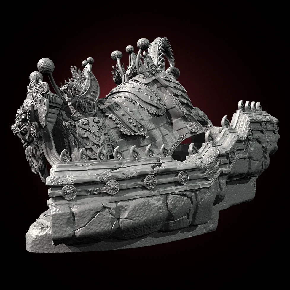 

overall width 50mm 75mm 90mm Resin model colorless and self-assembled（3D Printing ）TD-7540/3D