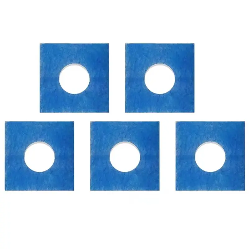 

Глобальная распродажа - 5 комплектов сменных хлопковых фильтров для вентиляции ванных комнат Limodor, модель 500010