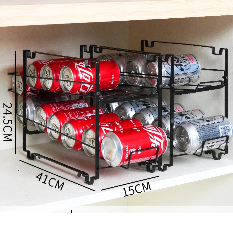 Can Rack Beverage Dispenser – Dispenses 12 Standard Size 12oz Soda Cans