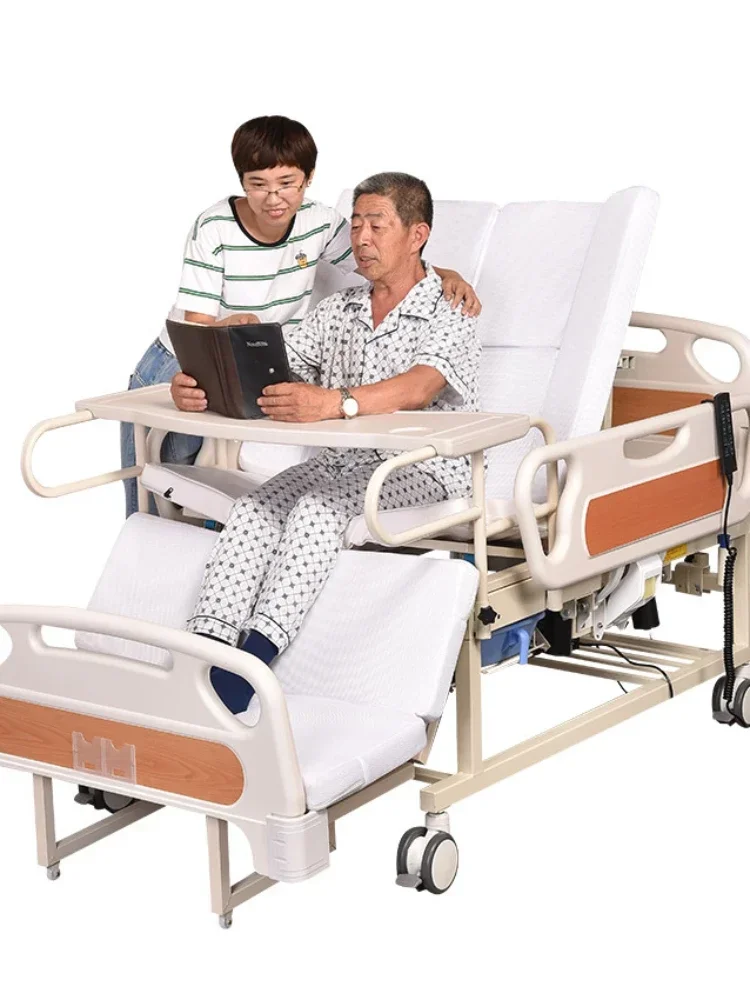 Electric Turn-over Bed Household Multi-Functional Bed Automatic Paralysis Patient Elderly Manual Bed Electric Nursing