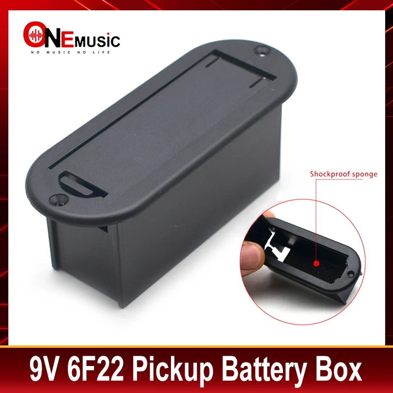 

10 шт., коробка для батарей 9 В 81,5x31 мм