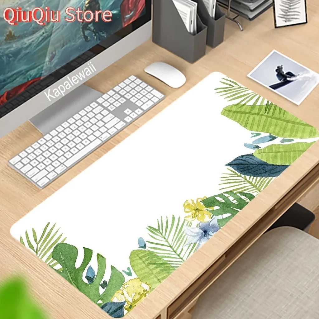 

Цветы зеленые листья геймерские игровые коврики резиновый коврик для мыши большой маленький коврик для мыши домашний рабочий коврик для ноутбука офисная клавиатура настольный коврик