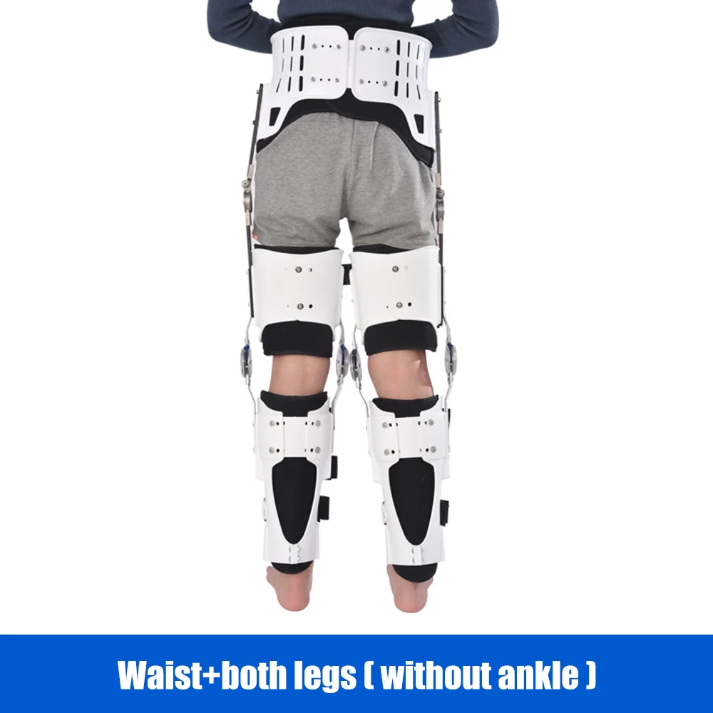 Leg Rehabilitation Waist Brace Knee Support Adjustable Ligament Strain Orthosis Meniscus Rehabilitation Ankle Orthosis Corrector