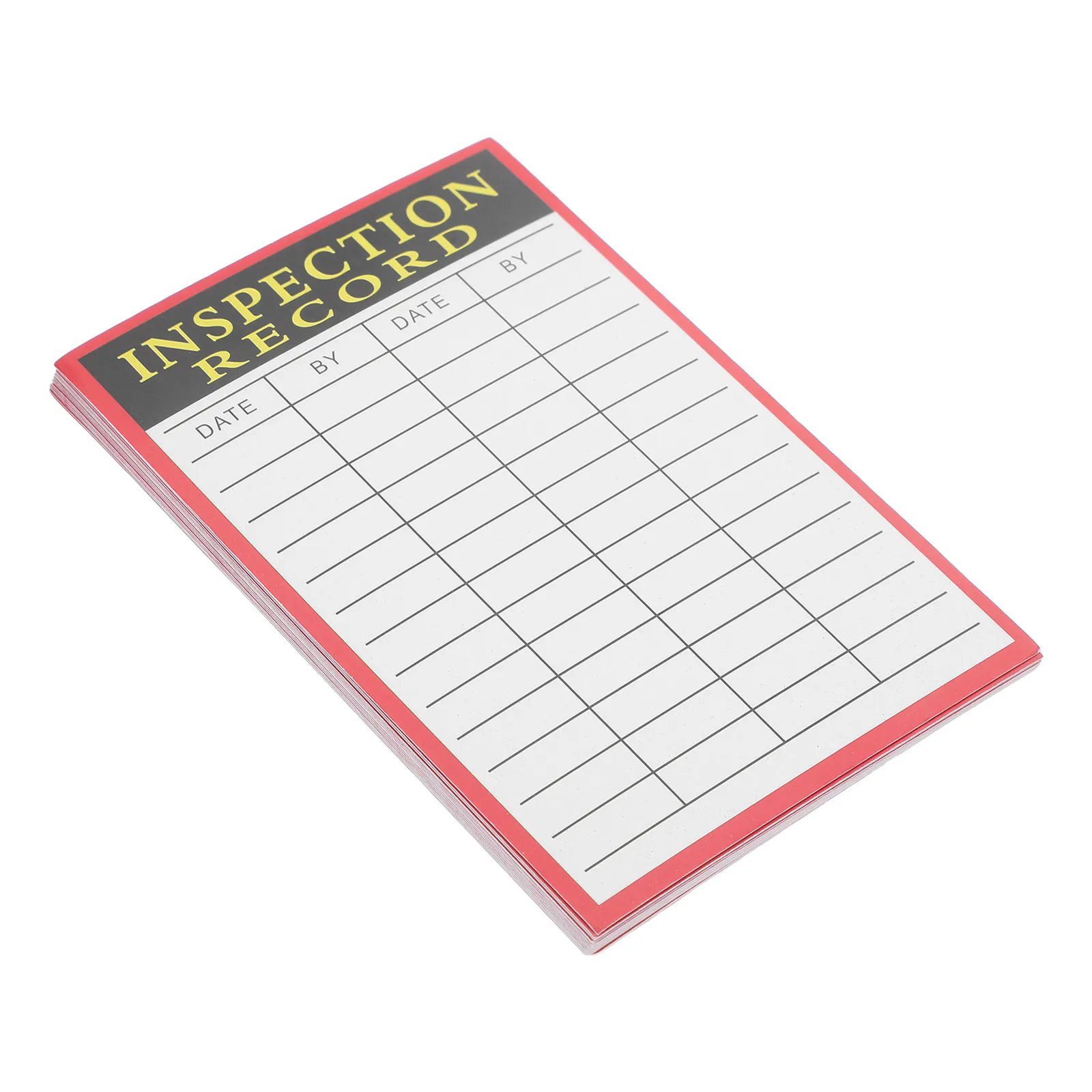 

20 Sheets Inspection Record Cards for Inventory Management Shipping Pallet Identification Warehouse Control Monitoring and