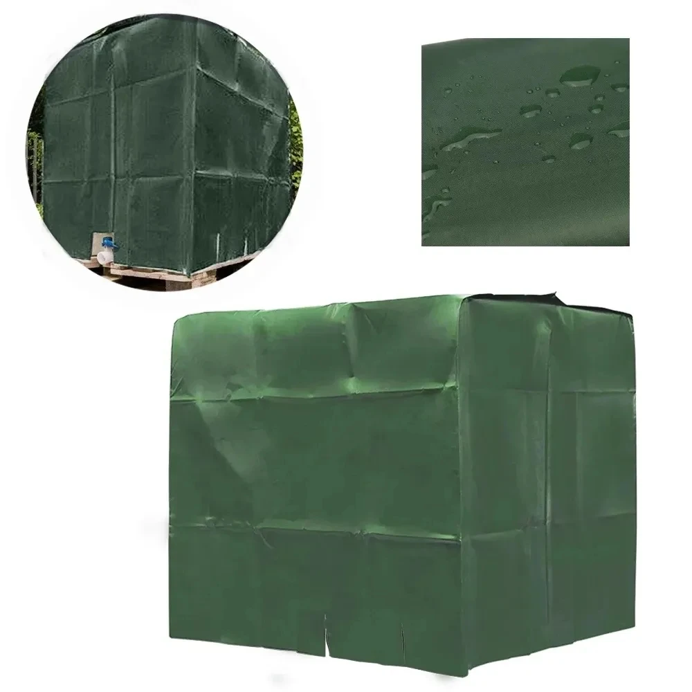 IBC Tote Cover 1000 liters outdoor waterproof dustproof cover sunscreen Garden Yard Rain Container protective Cover