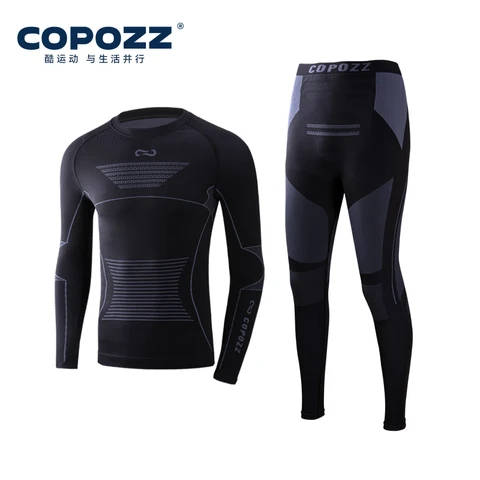 COPOZZ Термобелье для лыж из спандекса