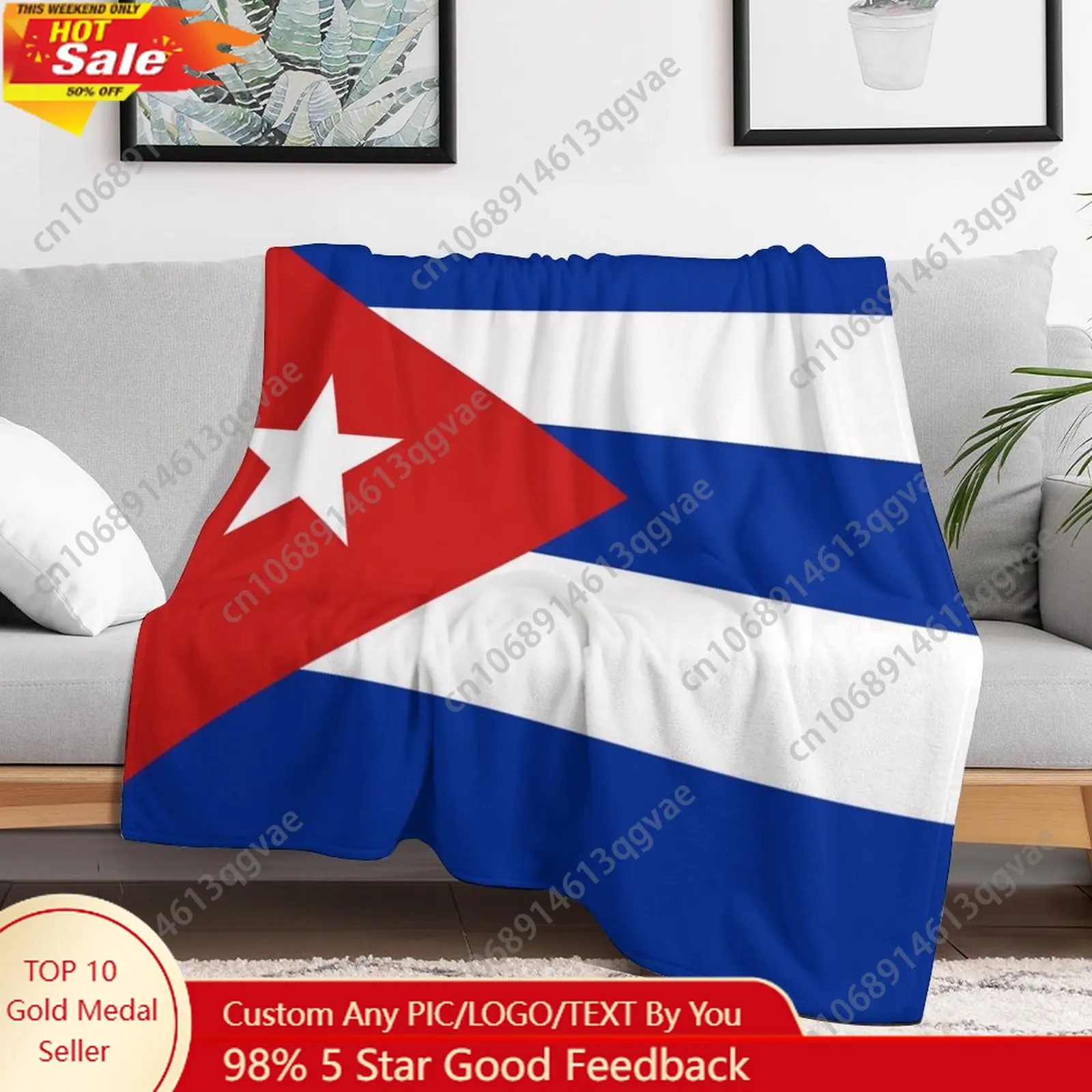 

Cuba Flag Flannel Blankets Are Soft Comfortable and Warm Perfect for Winter Naps Homes Offices Travel Camping and More
