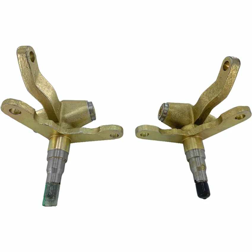 LVTONG Electric Patrol Car Front Steering Knuckle Claw Assembly, Electric Sightseeing Vehicle Steering Shaft Connector (Left and Right Pair)