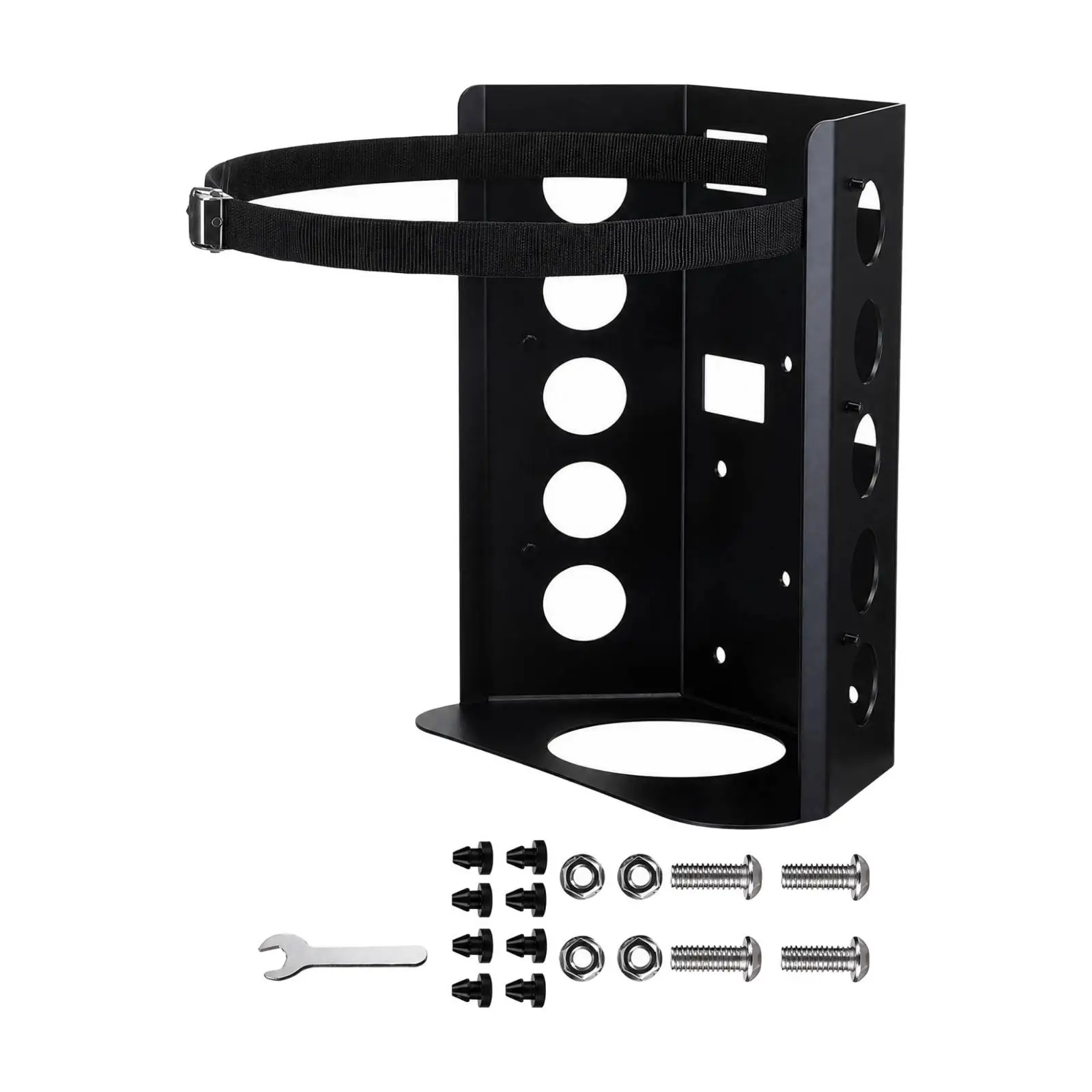 Vehicle Bracket with Mounting Hardware Adjustable Mounting Bracket Scratch-Resistant for RV Travel, Outdoor Equipment Setups