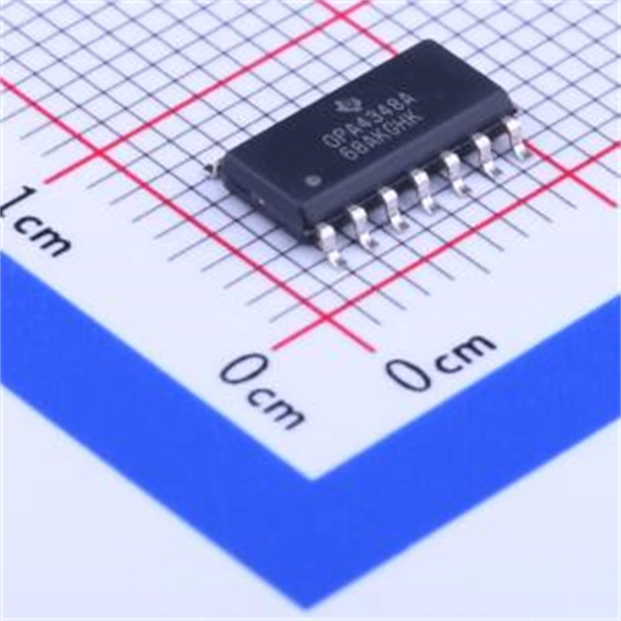 30PCS/LOT OPA4348AIDR (Operational Amplifier)