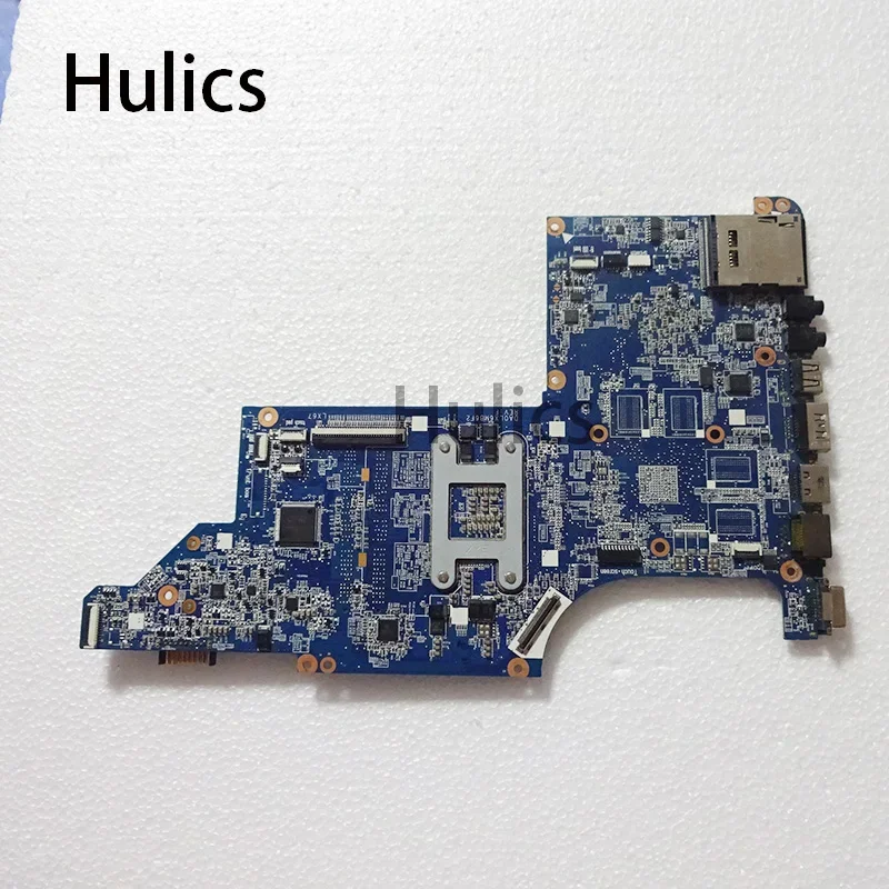 Hulics Used For HP Laptop Mainboard 603644-001 DV6T DV6-3000 DA0LX6MB6F1 HM55  Motherboard