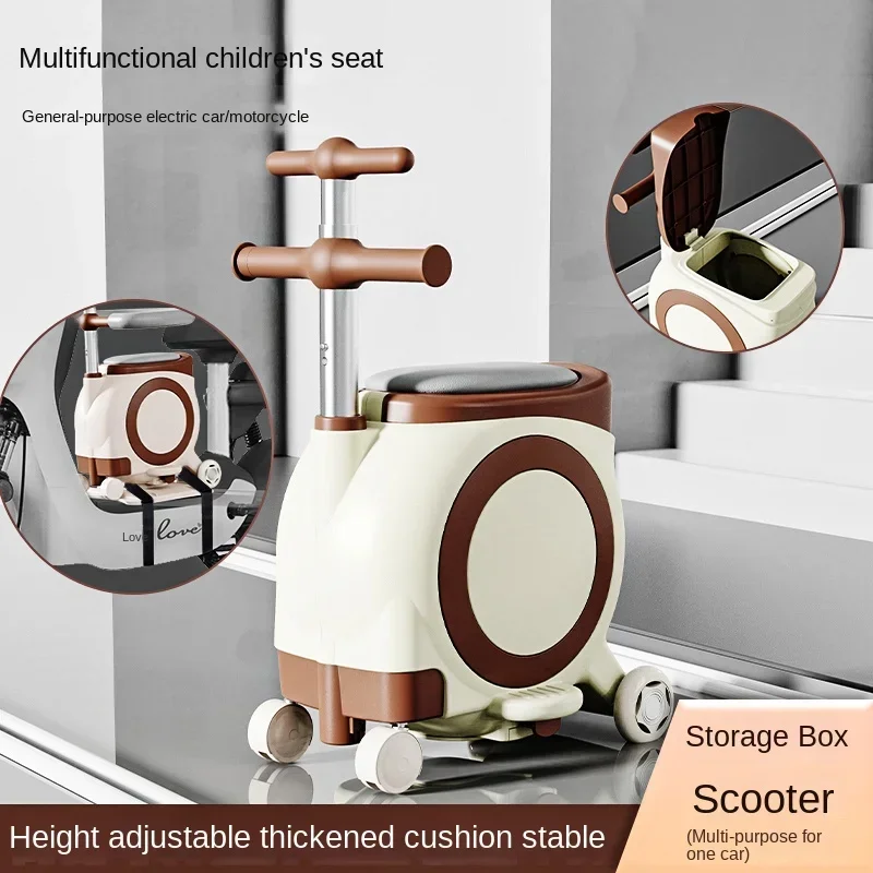 

Electric Car Child Seat Front Baby Safety Seat Battery Car Universal Storage Boxcheap And Fine