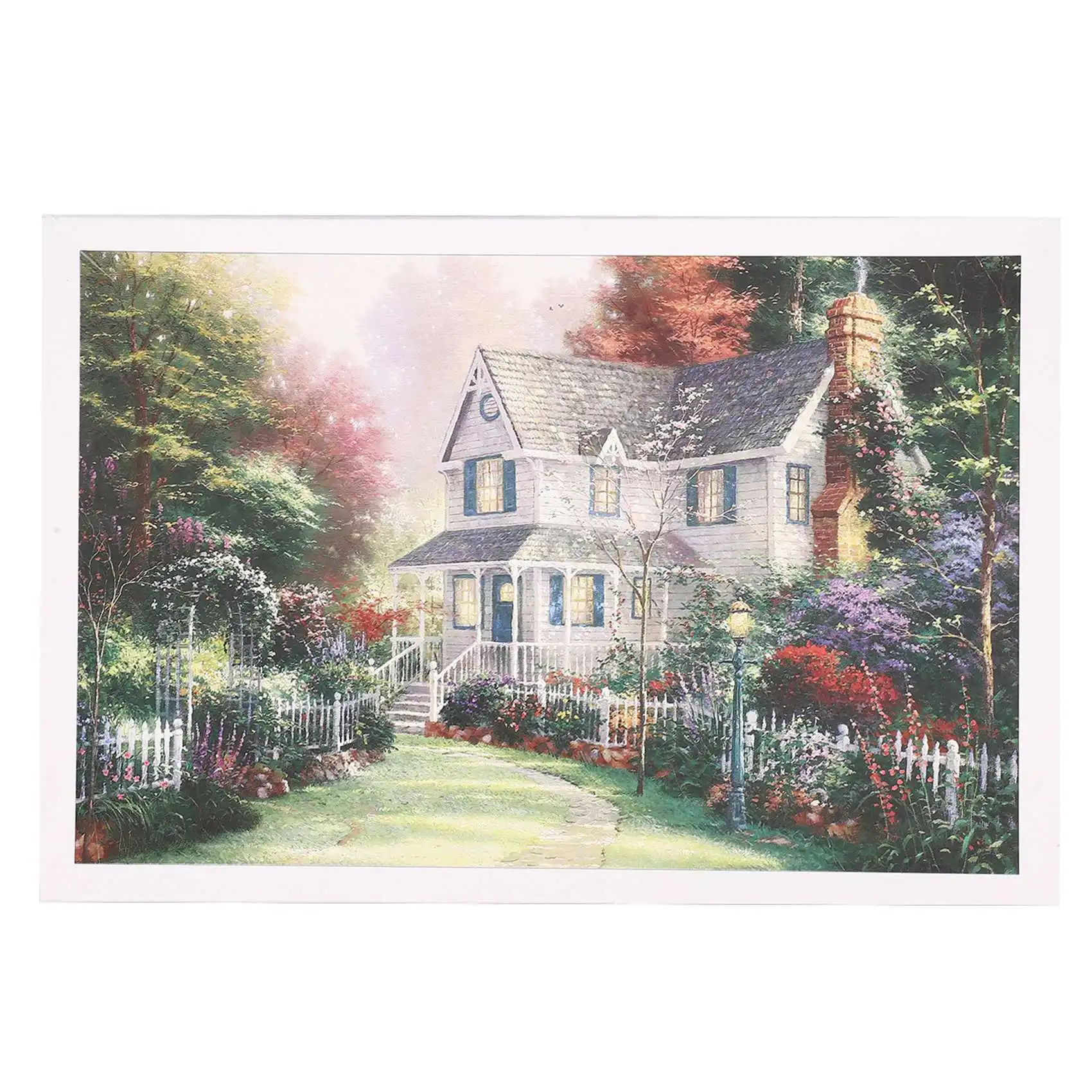 Puzzles 1000 Pieces Wooden Assembling Picture Landscape Puzzles Toys for Adults Children Kids Games Educational Toys