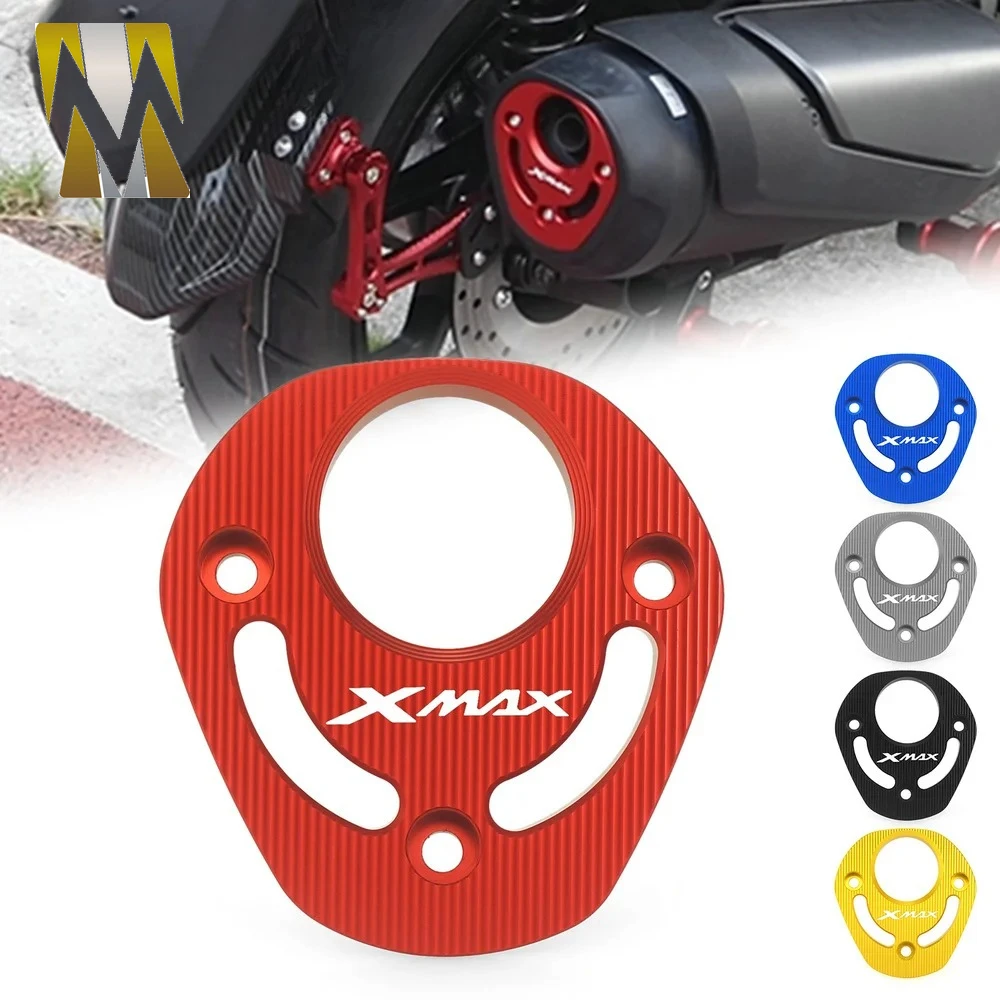 

2025 Motorcycle Heat Escape Dhield Protective Cover For YAMAHA XMAX300 XMAX 300 Decorative Exhaust Tailgate Cover Accessories