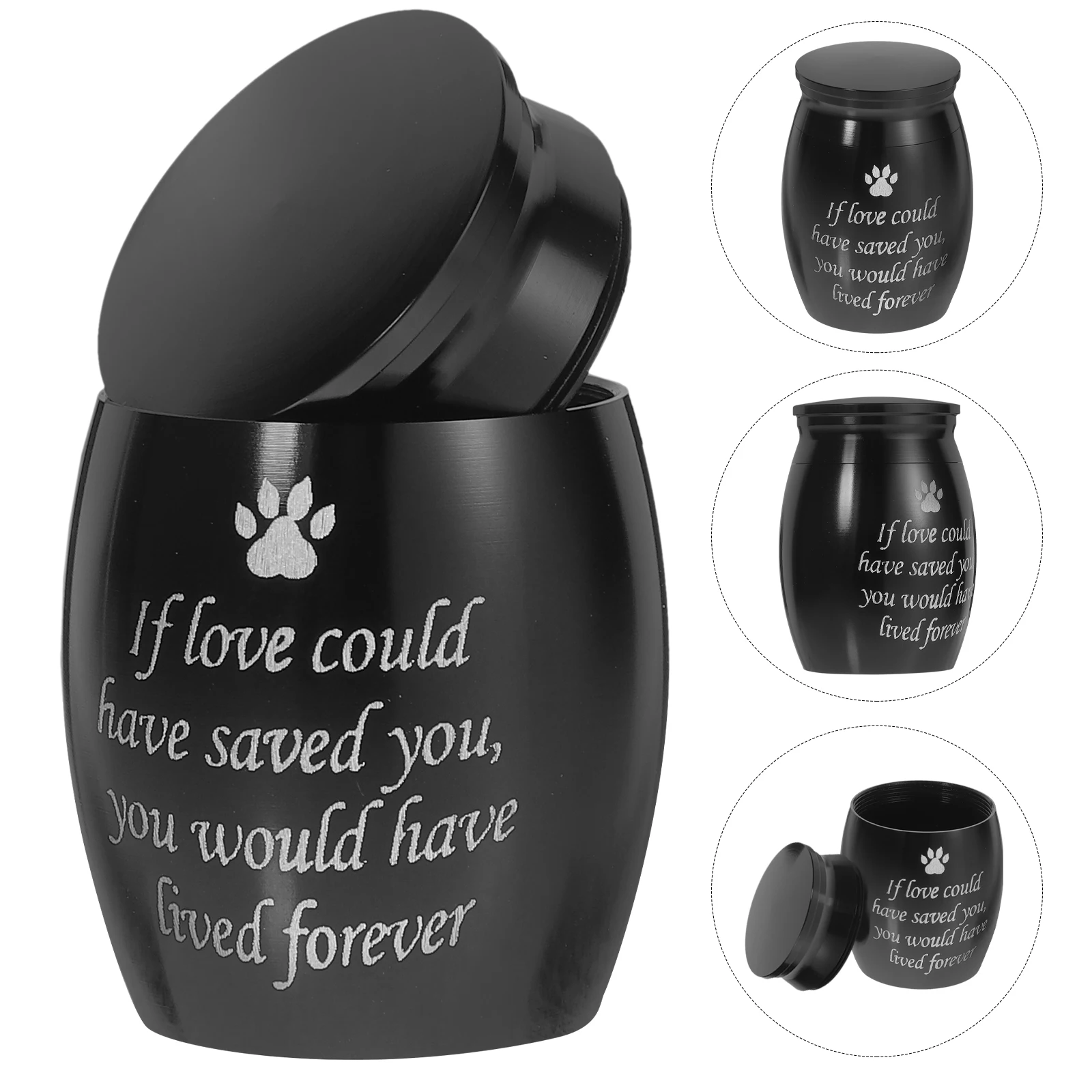 

Pet Urn Dog Ashes Urns for Cremation Keepsake Mini Memorial Funeral Pets Souvenir