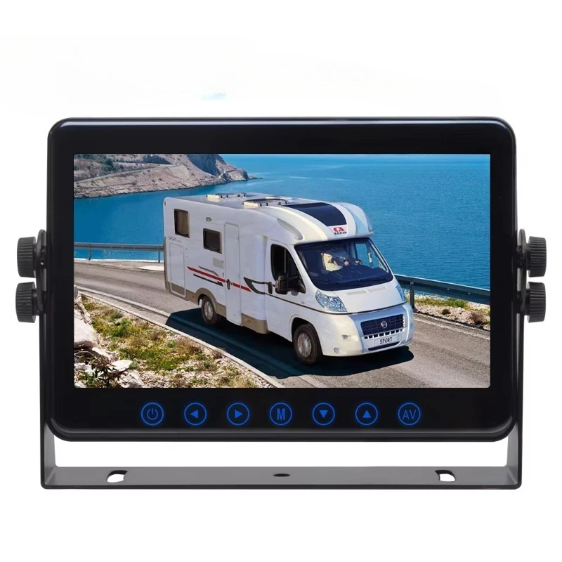 

7 inch IPS high definition split tourist bus truck monitoring camera system