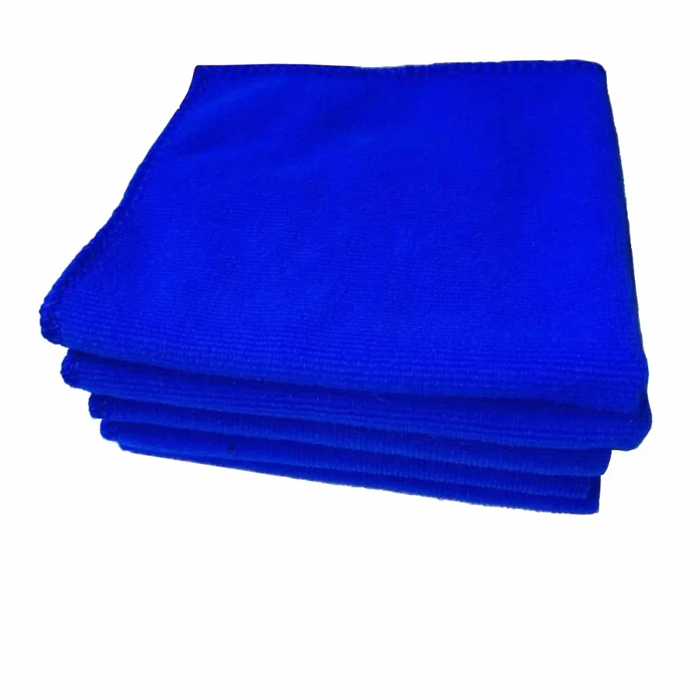 10pcs Microfiber Car Washing Cleaning Cloth Towel 30*30cm Glass Waxing Polishing Drying Detailing Kitchen Housework Cloth C06