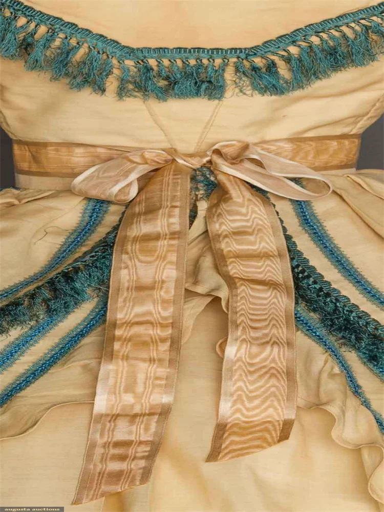 

1880s Victorian Afternoon Costume Renaissance Royal Court Noble Duchess Walking Bustle Dress Historical Tea Party Ball Gown