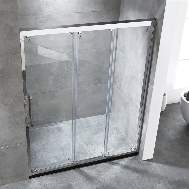 Sliding Open Style Shower Enclosure Shower Screen 3 Door for Small Size