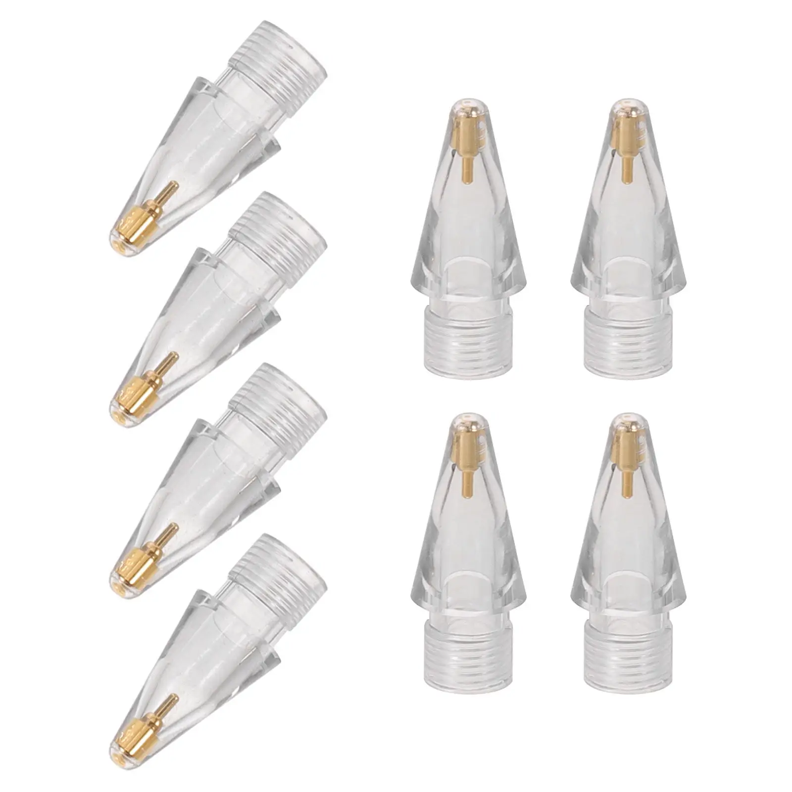 8Pcs Stylus Pen Tip Replacement High Precision Nibs for Digital Stylus Pencil Compatible Pencil 1 2 Drawing Note-Taking