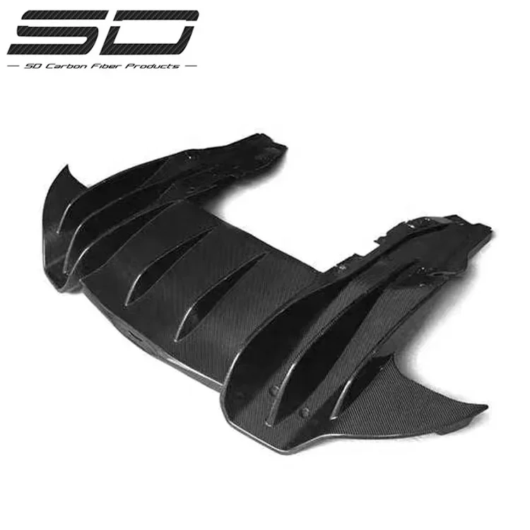 Applicable to McLaren 540c 570s modification carbon fiber body kit front bar rear bar side skirt tail cover