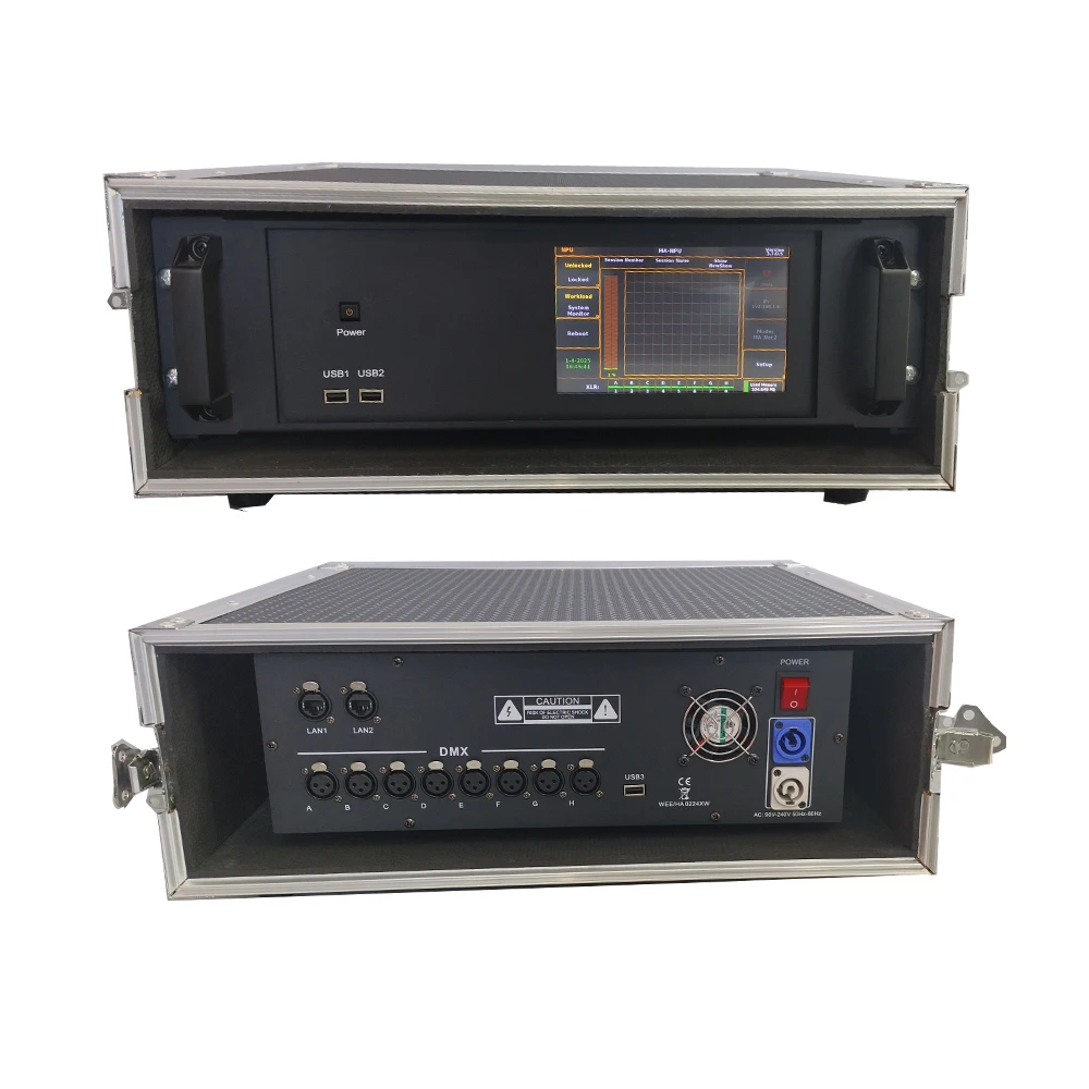 

NPU MA 3.9.60.38 Latest Version Network Process Unit Grand Console Artnet DMX512 Converter Stage Lighting Controller