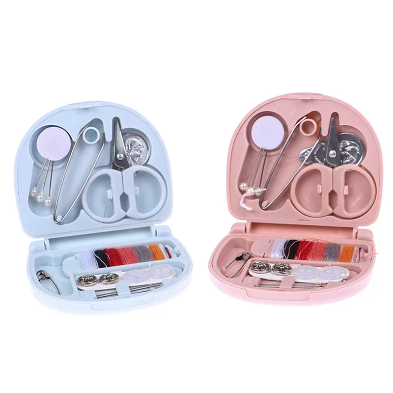 Mini Tragbare Nähsets DIY Multifunktionales Nähkasten-Set für Handquiltarbeiten, Nähen, Stickerei, Faden und Nähzubehör – Detail 5