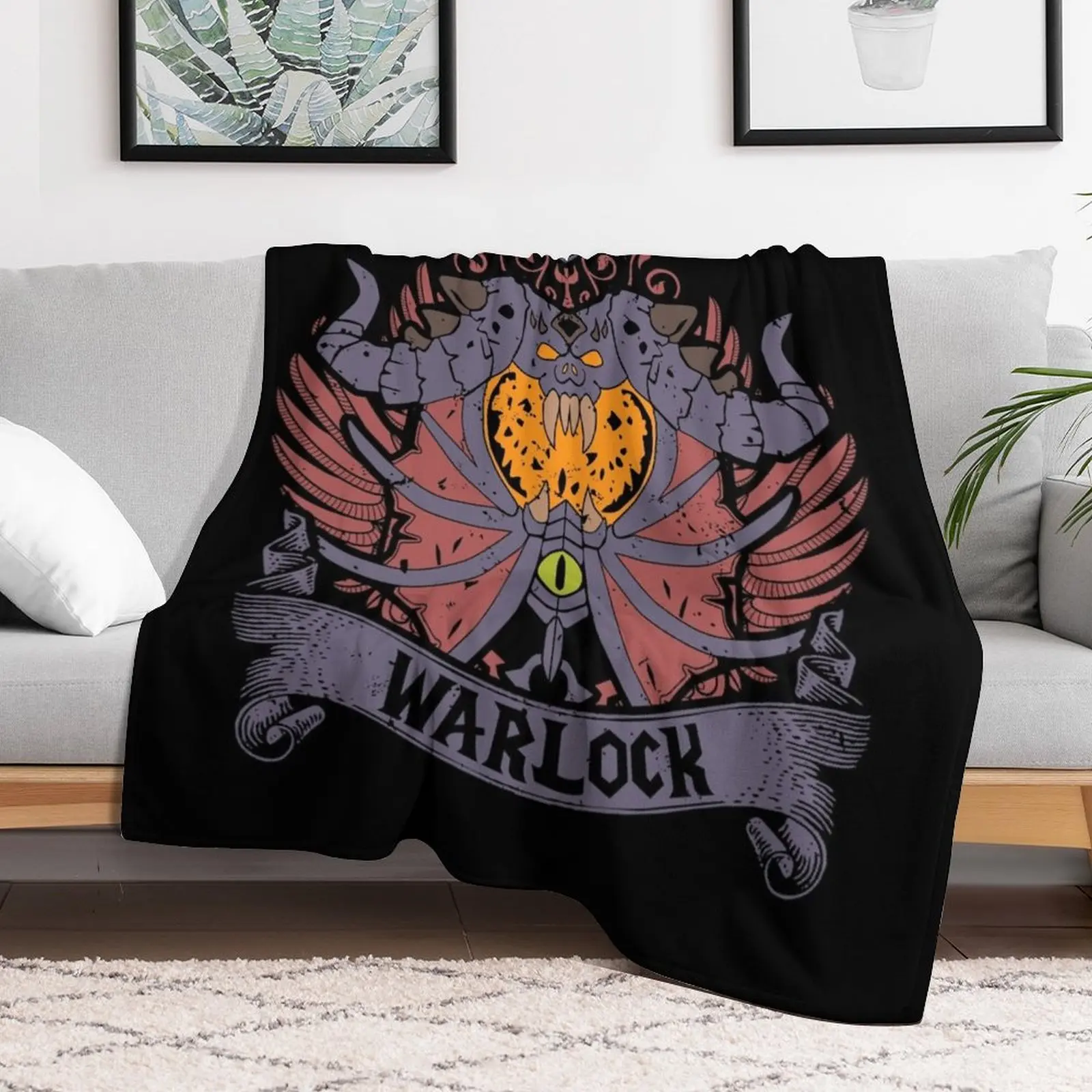 WARLOCK - ELITE EDITION Throw Blanket Thermal Tourist Luxury Thicken decorative Blankets