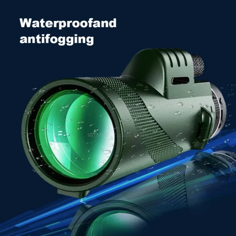 Telescopio monocular HD Bak4 de largo alcance con clip para teléfono - imagen 5