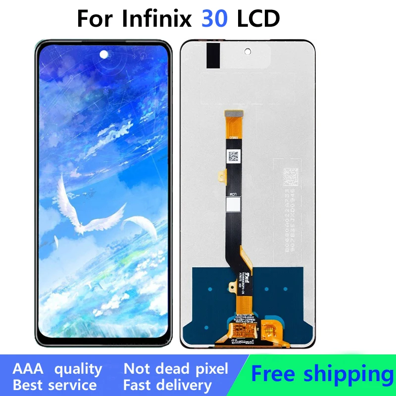 

Tested LCD For infinix Hot 30 hot30 X6831 LCD Display Touch Screen Digitizer Assembly Replacement Replace Parts