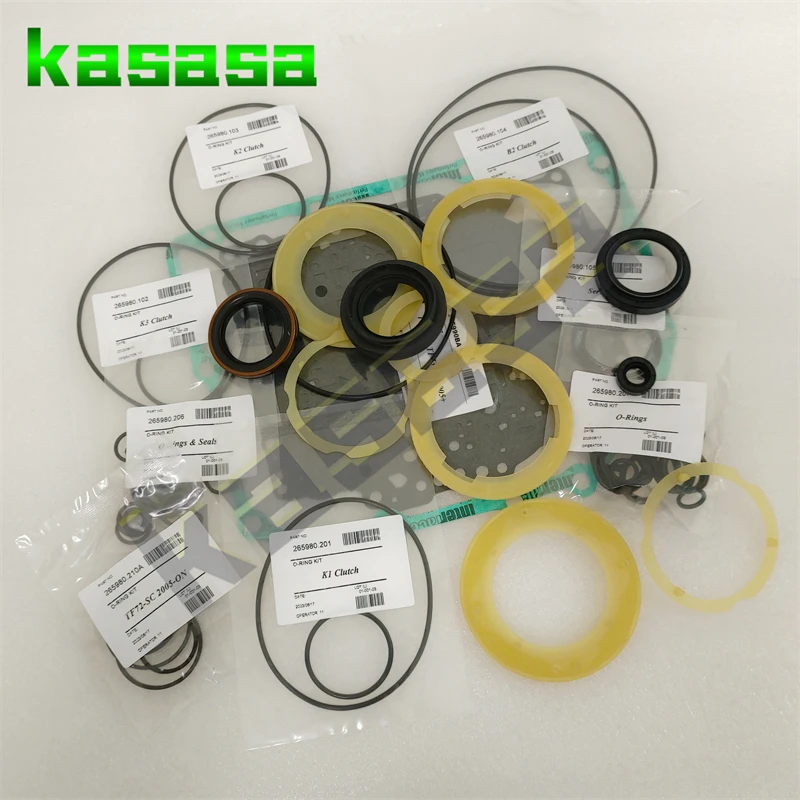 TF71SC TF72SC AWF6F25 6-Speed Automatic Transmission Rebuild Seal Gasket Overhaul Kit For Peugeot BMW MINI