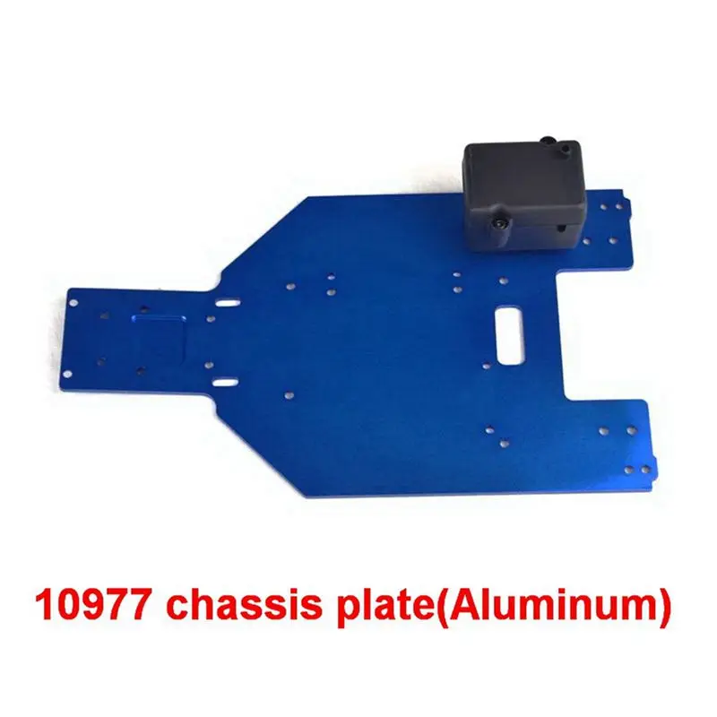B78B-3X 10977 Aluminum Alloy Chassis Plate For VRX RC Car Remote Control Fit RH1043/1045 Rear Axle Design Desert Card