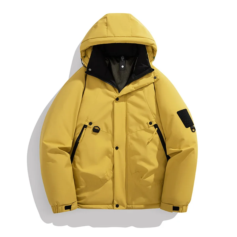 

Mens American Tactical Jacket Graphene Cotton Padded Winter Thickened Down Coat Windproof Warm Outdoor Parka Military Workwear