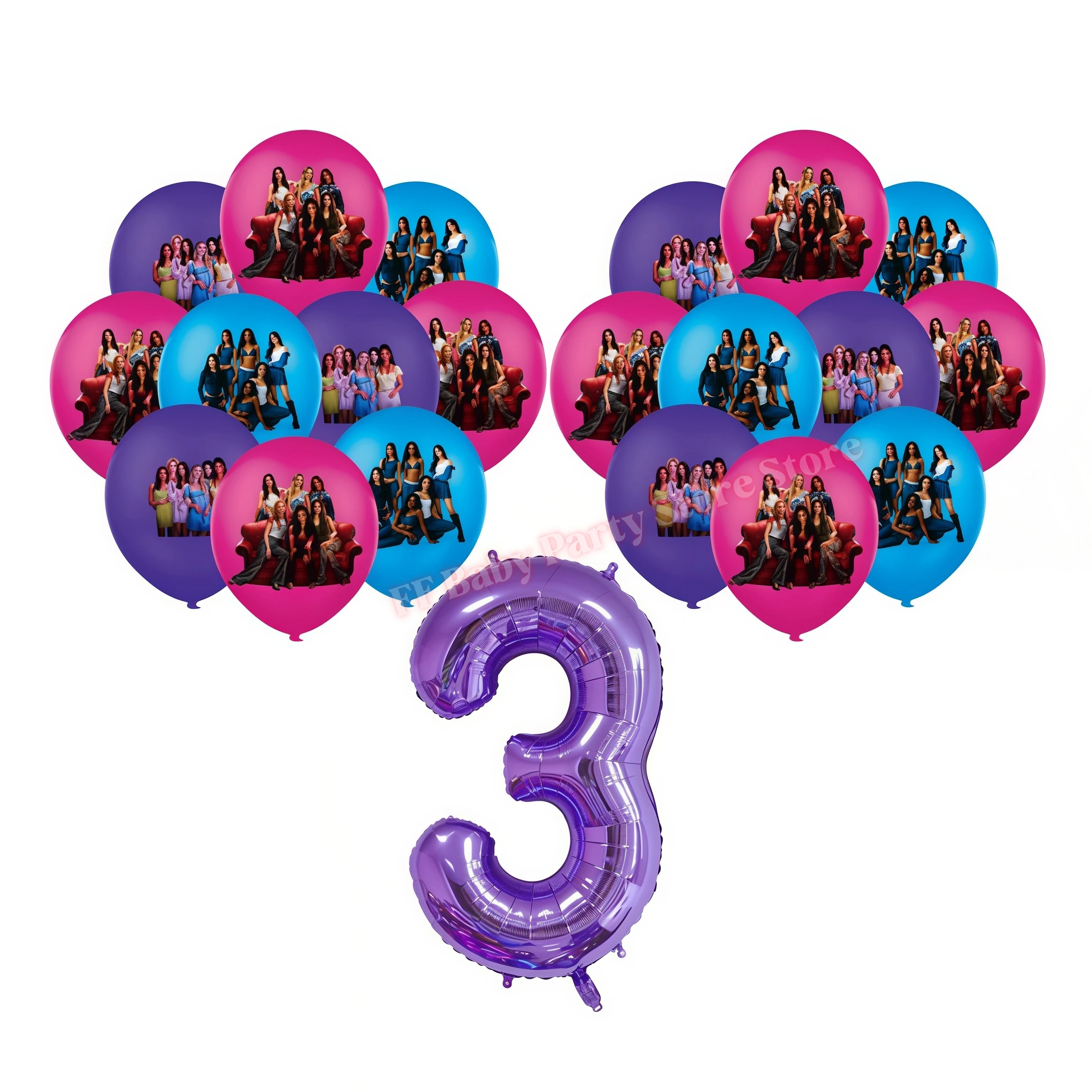 K&Katseye Geburtstagsparty-Dekoration: Ballons, Teller, Becher, Hintergrundbanner für K-Pop-Girl-Partys, Fan-Geschenke, Kinder-Idol-Event-Zubehör – Detail 38