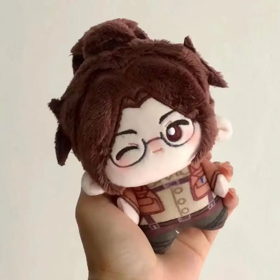 Peluche 10cm jeu Anime attaque sur Titan marchandise Levi Eren Yeager corps court peluche poupée jouet doux habiller coton enfant cadeau