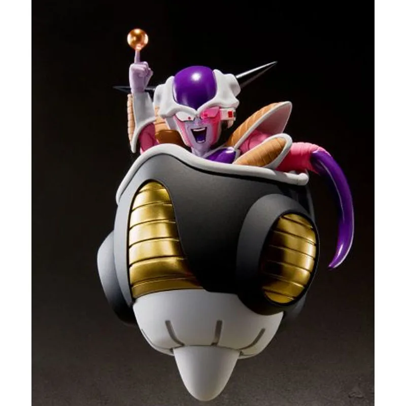 Bandai Echt S.H.Figuarts Anime Figuur Dragon Ball Z Frieza Eerste Vorm + Frieza's Ruimteschip 110mm Action Figure Speelgoed voor Jongens