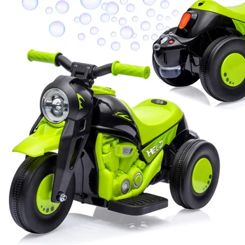 Kids Electric Motorcycle with Bubble Machine and Music