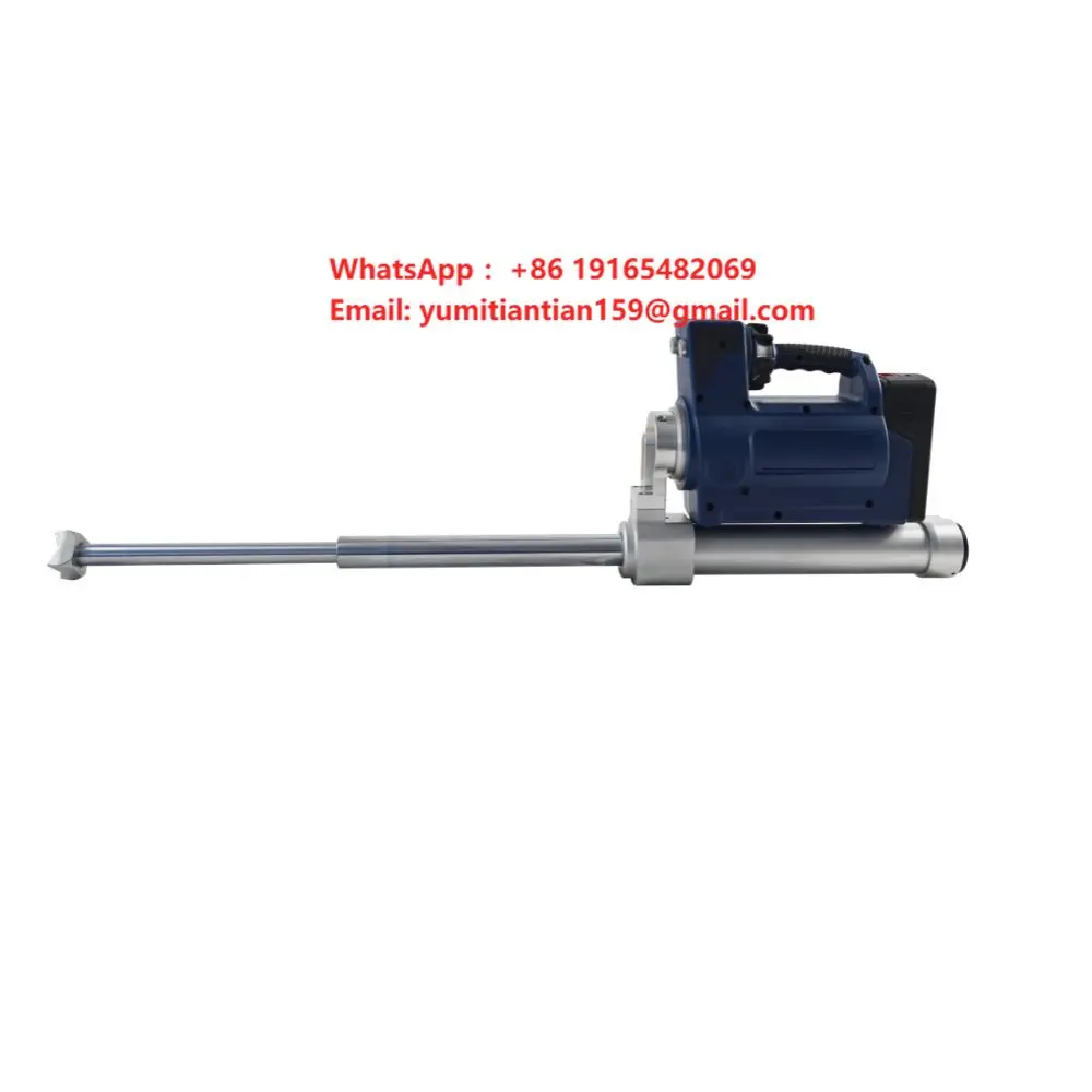 SR420EC 72MPa Electric Two Stage Rescue Ram 390mm 360mm Stroke 160kN 65kN Force 28V  Central Control Panel Shoring Lifting Tool