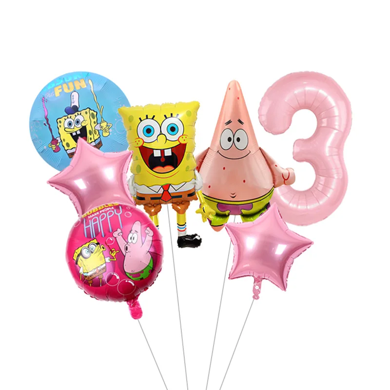 Niedlicher SpongeBob-Themen-Partykerzen-Geburtstagstorten-Topper für Kinderfeier-Dekoration – Detail 30